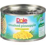 Dole Dole Crushed Pineapple In Pineapple Juice 8 oz., PK12 01619